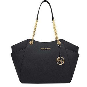 Michael Kors jet set travel-large chain tote